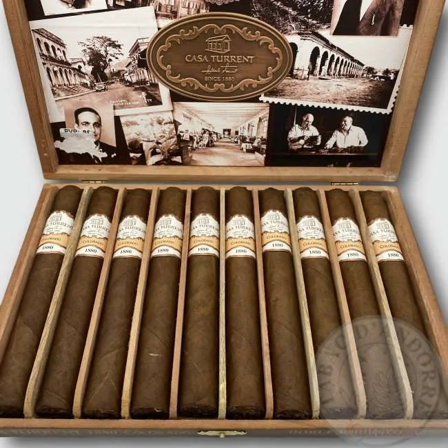 Casa Turrent 1880 – Doble Robusto Colorado C/10 — cigare