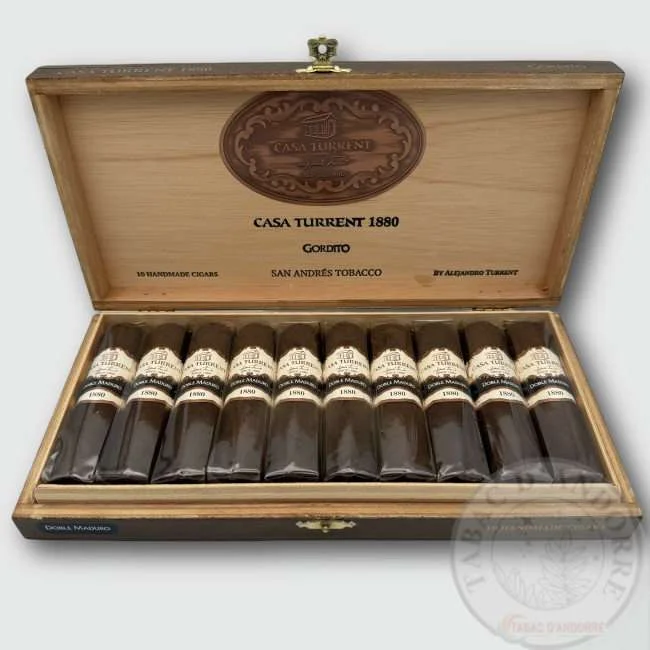 Casa Turrent 1880 – Gordito Doble Maduro C/10 — cigare