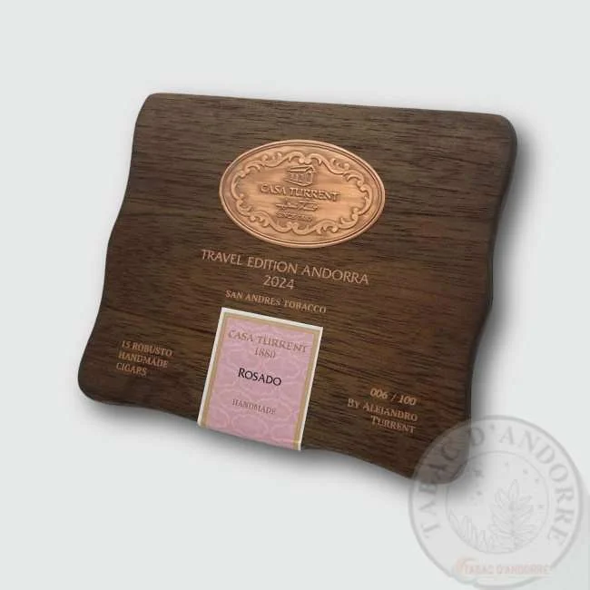 Casa Turrent 1880 – Robusto Rosado Travel Edition Andorra C/15 — cigare
