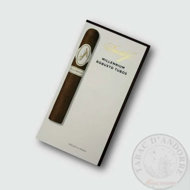Davidoff Millennium – Robusto Tubos C/3 — cigare