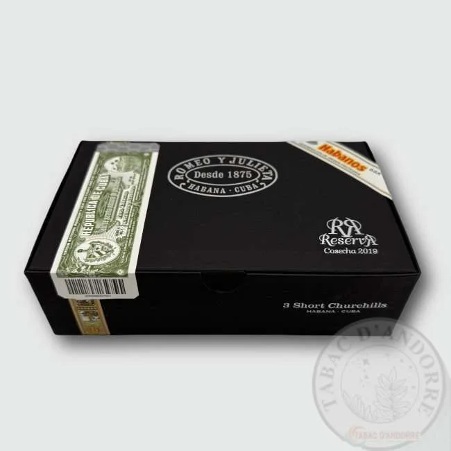 Romeo y Julieta – Short Churchills Reserva Cosecha 2019 C/3 — cigare