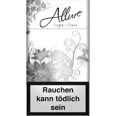 Allure White SuperSlims — cigarettes en cartouche
