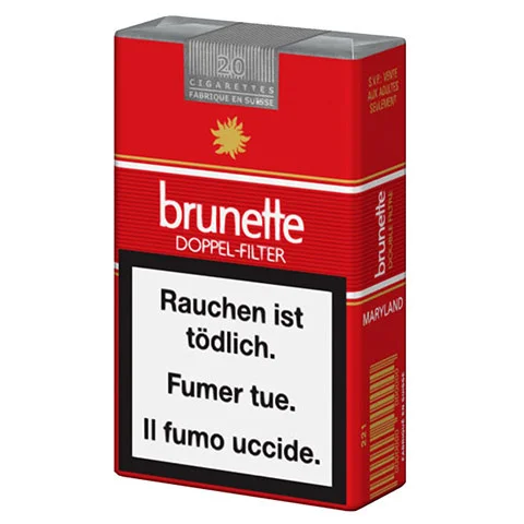 Brunette Doppel Filter — cigarettes en cartouche