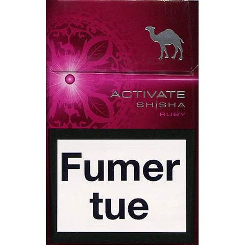 Camel Activate Shisha Ruby — cigarettes en cartouche