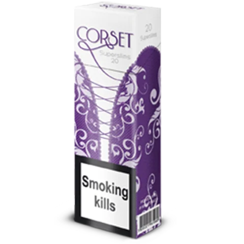 Corset Lila SuperSlims — cigarettes en cartouche