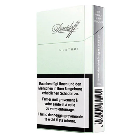 Davidoff Menthol — cigarettes en cartouche