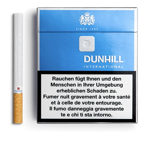 Dunhill International Blue — cigarettes en cartouche