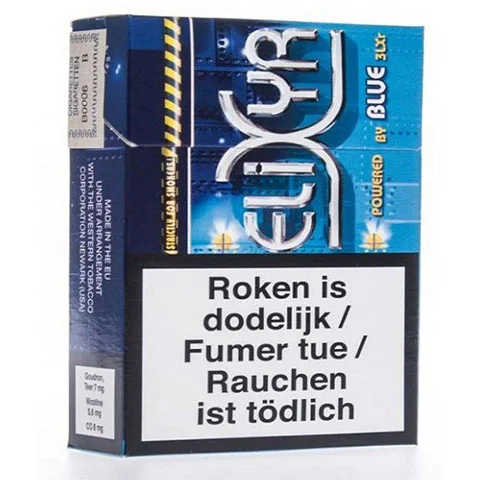 Elixyr Bleu — cigarettes en cartouche