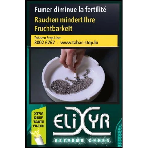 Elixyr Extreme Menthol — cigarettes en cartouche
