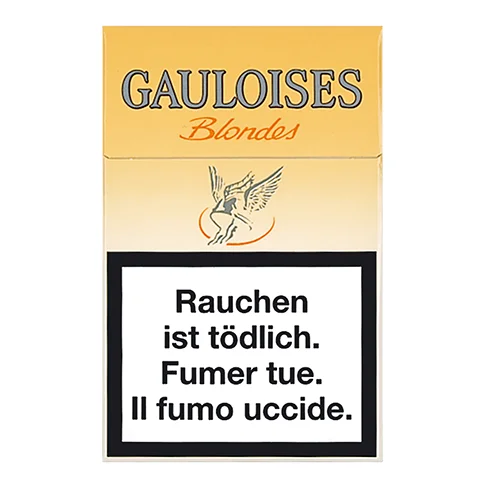 Gauloises Blondes Jaunes — cigarettes en cartouche