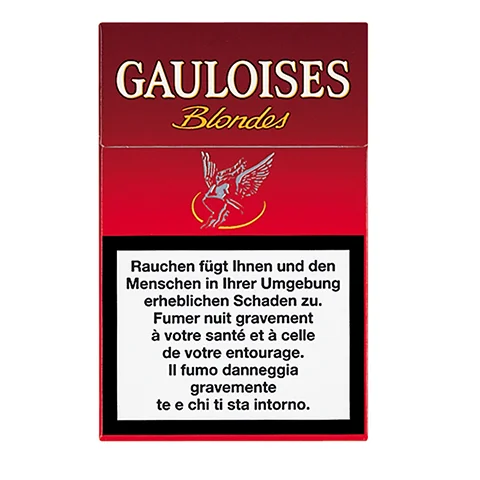 Gauloises Blondes Rouges — cigarettes en cartouche