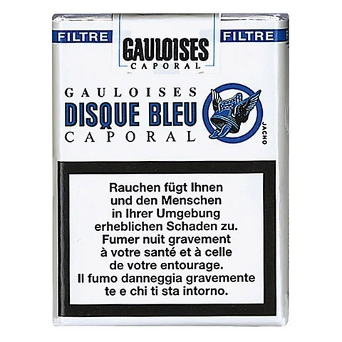 Gauloises Disque Bleu — cigarettes en cartouche
