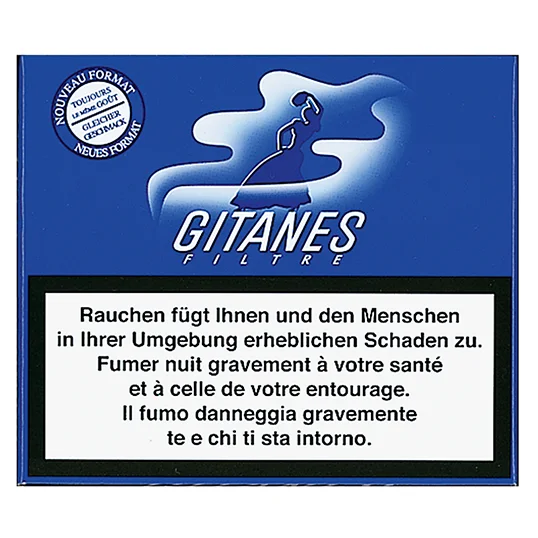 Gitanes avec filtres — cigarettes en cartouche