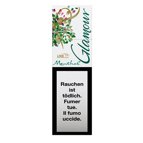 Glamour SuperSlims Menthol — cigarettes en cartouche