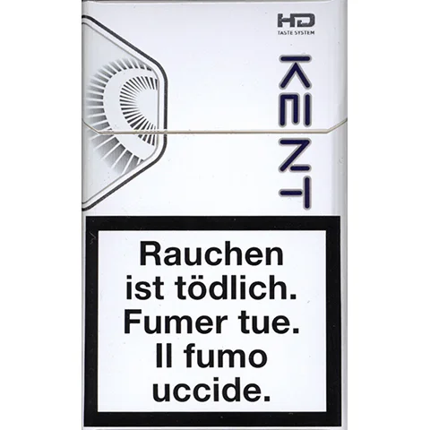 Kent HD White 100s — cigarettes en cartouche