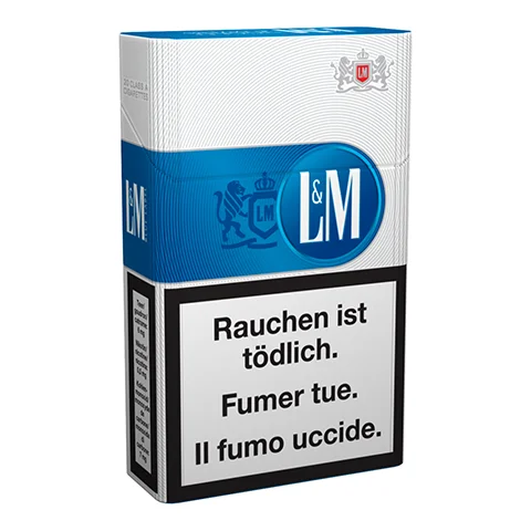 LM Bleu — cigarettes en cartouche