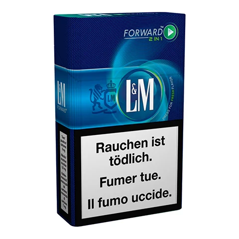LM Forward Press for Fresh — cigarettes en cartouche