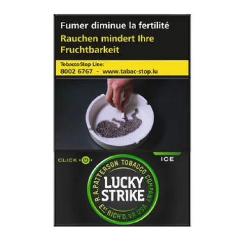 Lucky Strike Click and Roll Ice — cigarettes en cartouche