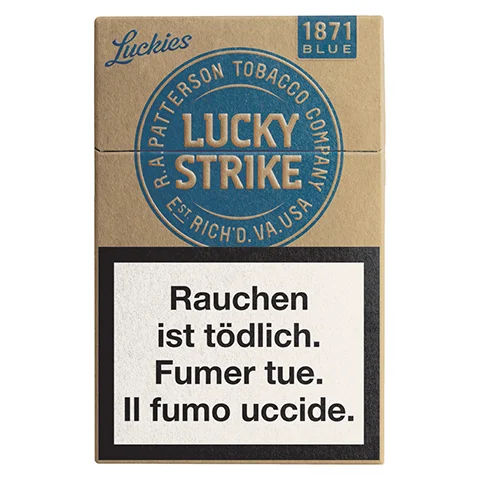 Lucky Strike Light sans additifs — cigarettes en cartouche