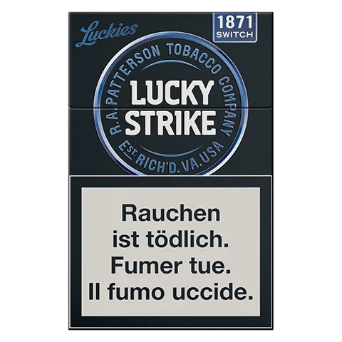 Lucky Strike Switch — cigarettes en cartouche