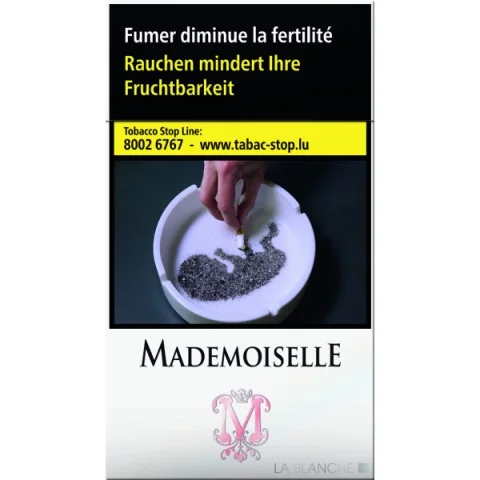 Mademoiselle La Blanche — cigarettes en cartouche