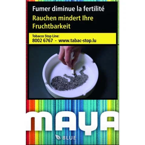 Maya Bleue — cigarettes en cartouche