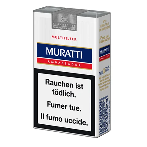 Muratti Ambassador Soft pack — cigarettes en cartouche