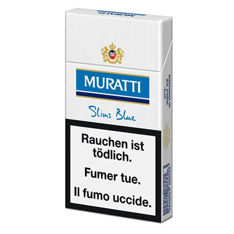 Muratti Slims Bleu 100S — cigarettes en cartouche