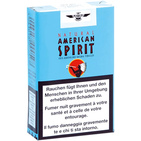 Natural American Spirit Bleu sans additifs — cigarettes en cartouche