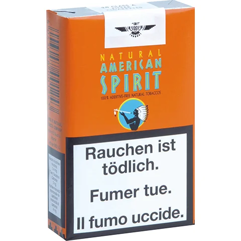Natural American Spirit Orange sans additifs — cigarettes en cartouche