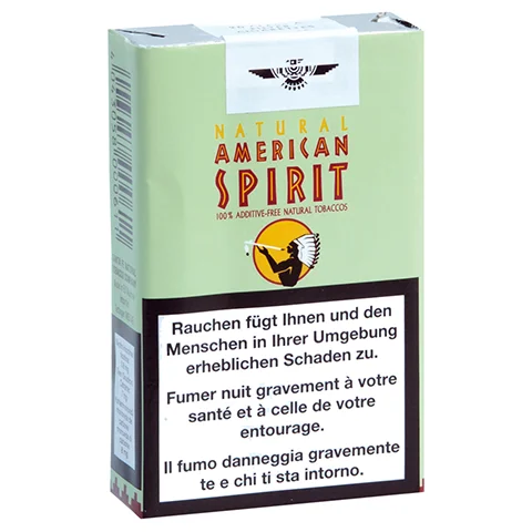 Natural American Spirit Vert sans additifs — cigarettes en cartouche