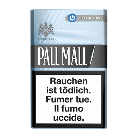 Pall Mall Silver Click On — cigarettes en cartouche