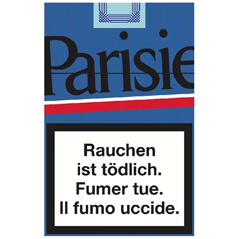 Parisienne Bleu — cigarettes en cartouche