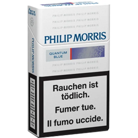 Philip Morris Quantum Blue — cigarettes en cartouche
