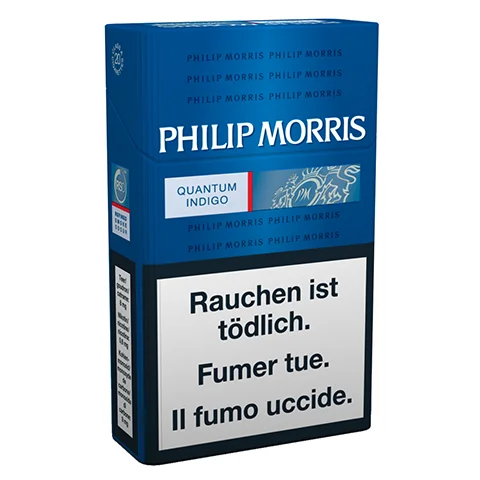 Philip Morris Quantum Indigo — cigarettes en cartouche