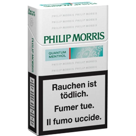 Philip Morris Quantum Menthol — cigarettes en cartouche