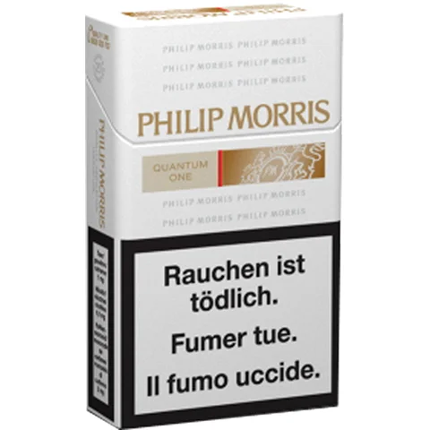 Philip Morris Quantum One — cigarettes en cartouche