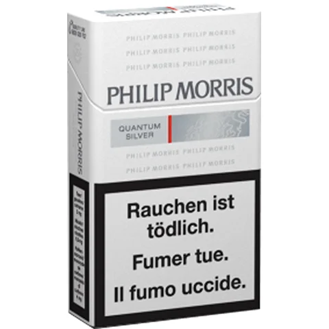 Philip Morris Quantum Silver — cigarettes en cartouche