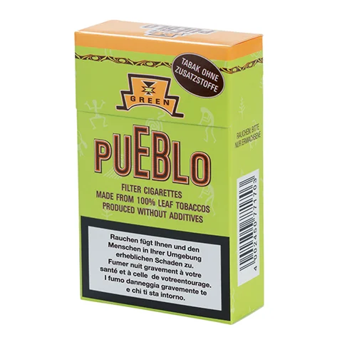Pueblo Vert — cigarettes en cartouche