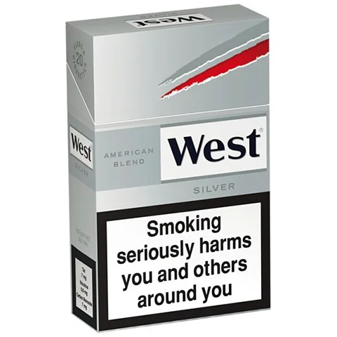 West Silver — cigarettes en cartouche