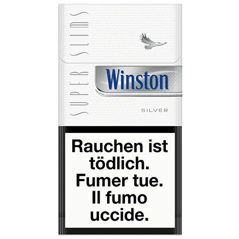 Winston Superslims Silver — cigarettes en cartouche